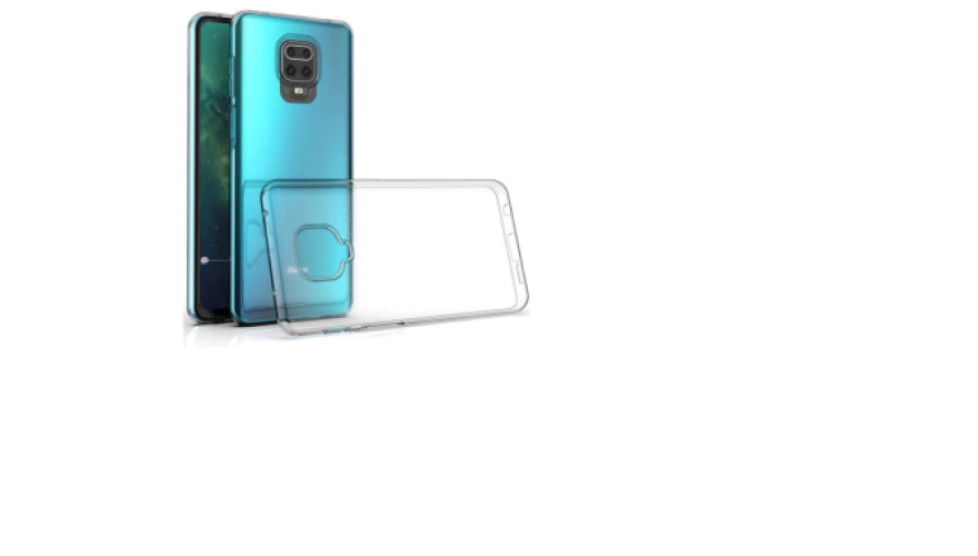 Чехол-накладка силикон для Xiaomi Redmi Note 9 Pro прозрачный