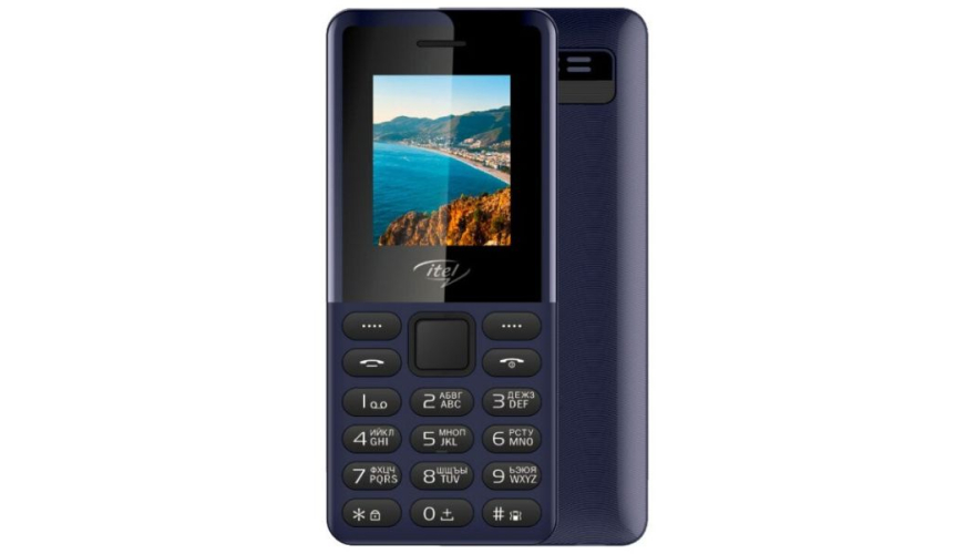 Телефон Itel it2163R, Dual Sim Dark Blue (Синий)