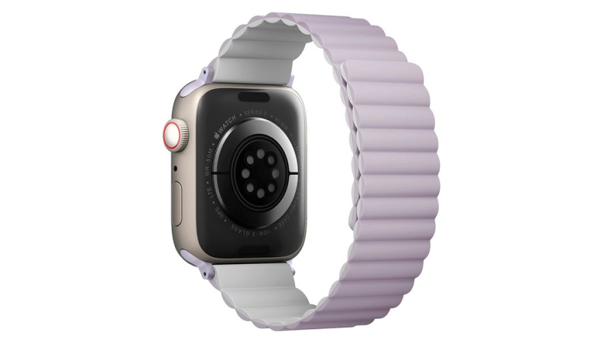 Ремешок Uniq Revix reversible Magnetic для Apple Watch 40/41/42mm Lilac/White (Лаванда/Белый)