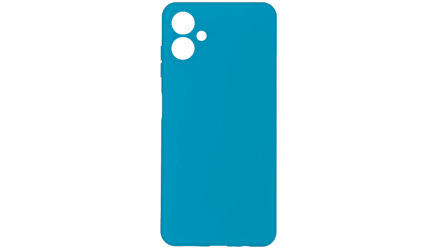 Чехол-накладка силикон для Samsung Galaxy A06 Голубой