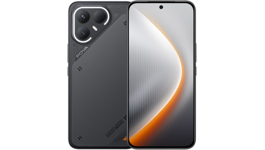 Смартфон Tecno Pova 7 Pro 5G 8/256GB Geek Black (Черный)