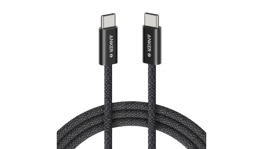 Кабель Anker Zolo Type-C - Type-C 1.8м 240W (A8060H12) Черный