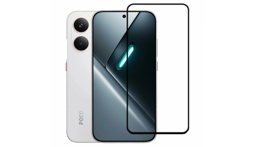 Защитное стекло для смартфона Poco X8 Pro Full Glue Black