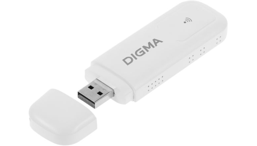 Модем Digma Dongle 3G/4G Firewall+Router (DW1960) Белый