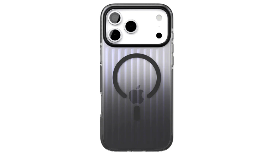 Чехол-накладка силикон VLP Pulse Case with MagSafe для Apple iPhone 17 Pro Max Черный