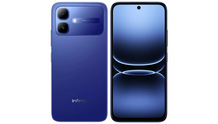 Смартфон Infinix Smart 20 4/64GB Cloudline Blue (Синий) (CAU)