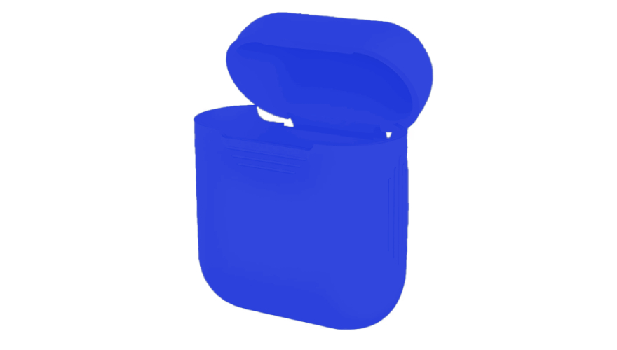 Силиконовый чехол для Apple AirPods Blue (Синий)