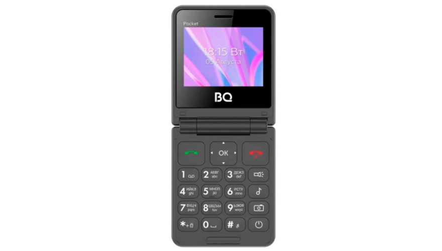 Мобильный телефон BQ 2456 Pocket Dual Sim Dark Blue (Темно-Синий)