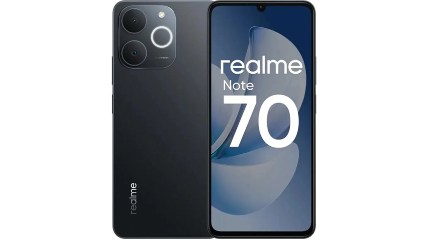 Смартфон Realme Note 70 6/128GB Black (Черный) (RU)