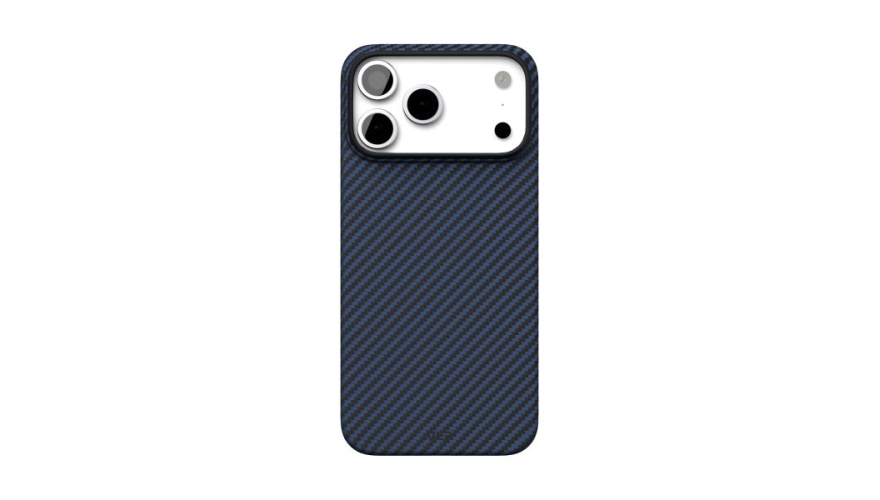 Чехол-накладка кевлар VLP Kevlar Case with MagSafe для Apple iPhone 17 Pro Max Blue (Синий)