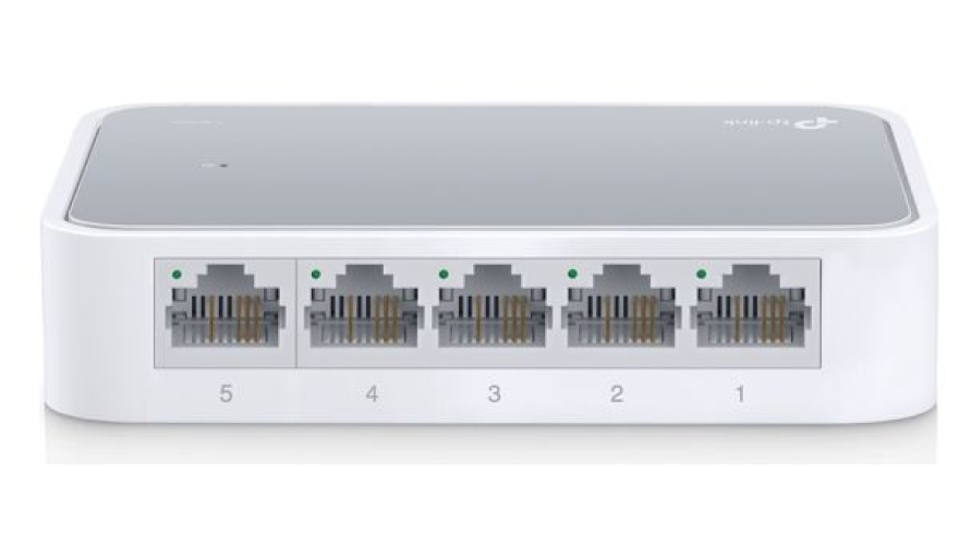 Коммутатор TP-LINK TL-SF1005D 5x100Мбит/с Белый