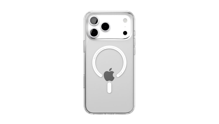 Чехол-накладка силикон VLP Diamond Case with MagSafe для Apple iPhone 17 Pro Max Прозрачный