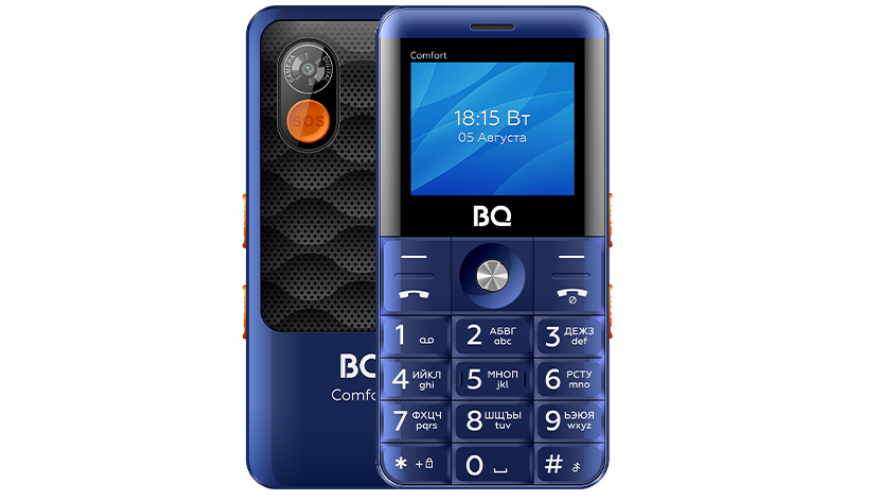 Мобильный телефон BQ 2006 Comfort Dual Sim Blue (Синий)