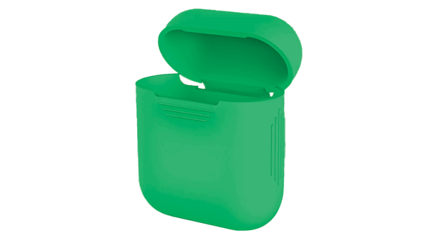 Силиконовый чехол для Apple AirPods Green (Зеленый)