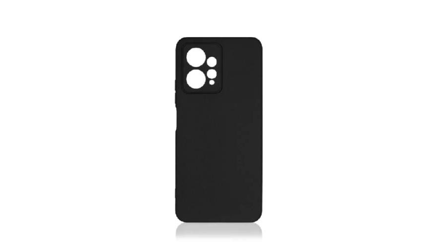 Чехол-накладка силикон для Xiaomi Redmi Note 12 Черный
