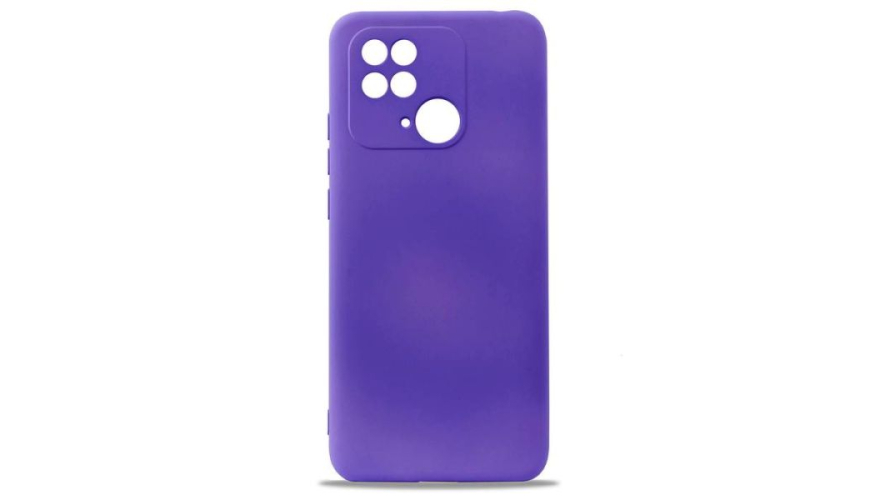 Чехол-накладка силикон для Xiaomi Redmi 9C Фиолетовый