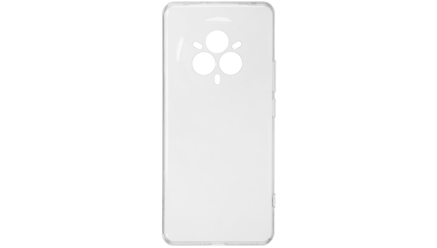 Чехол-накладка силикон Pero для Realme 14 Pro+ Прозрачный