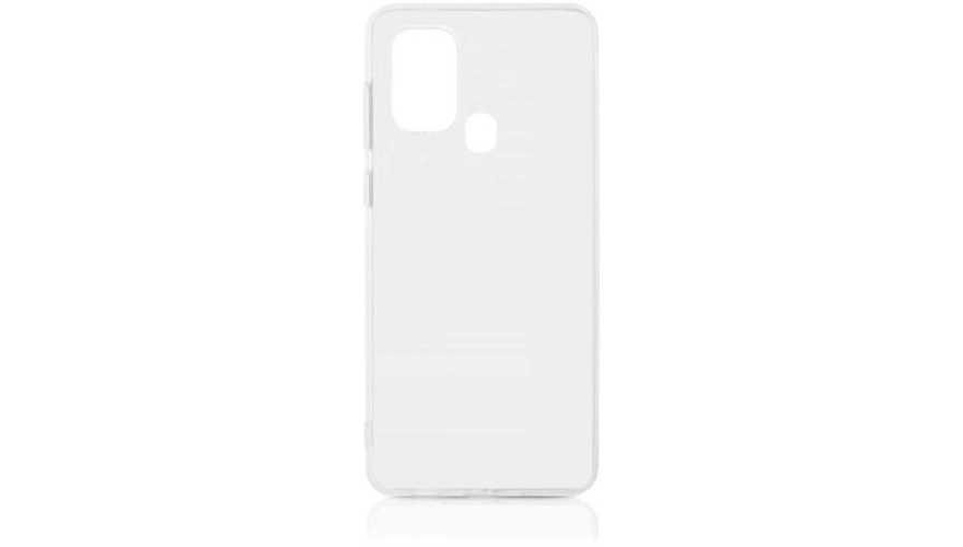 Чехол-накладка силикон DF для Samsung Galaxy A03 прозрачный