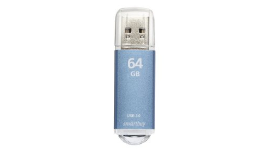USB Flash Drive Smartbuy V-Cut USB 3.0/3.1 64GB Синий (SB64GBVC-B3)