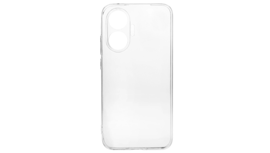 Чехол-накладка силикон для POCO F7 Прозрачный