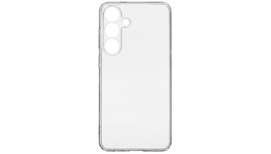 Чехол-накладка силикон для Samsung Galaxy S25+ Прозрачный
