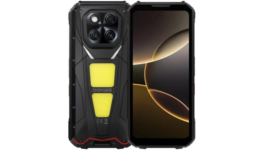 Смартфон DOOGEE V Max Play 16/512GB Armor Black (Черный)