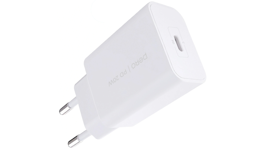 СЗУ Pero TC33 USB-C 20W White (Белый)
