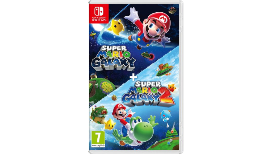 Игра Super Mario Galaxy + Super Mario Galaxy 2 для Nintendo Switch (Английская версия)