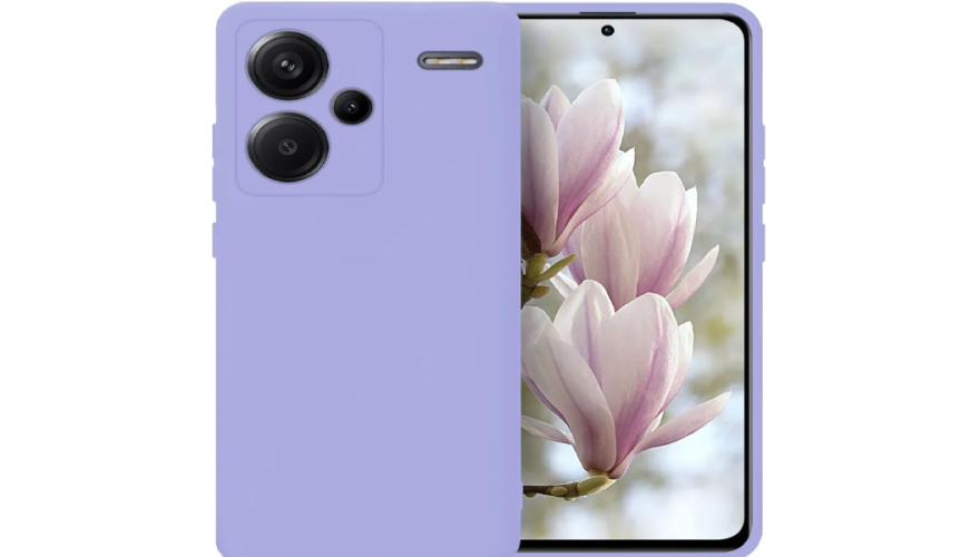 Чехол-накладка силикон для Xiaomi Redmi Note 13 Pro+ Лавандовый
