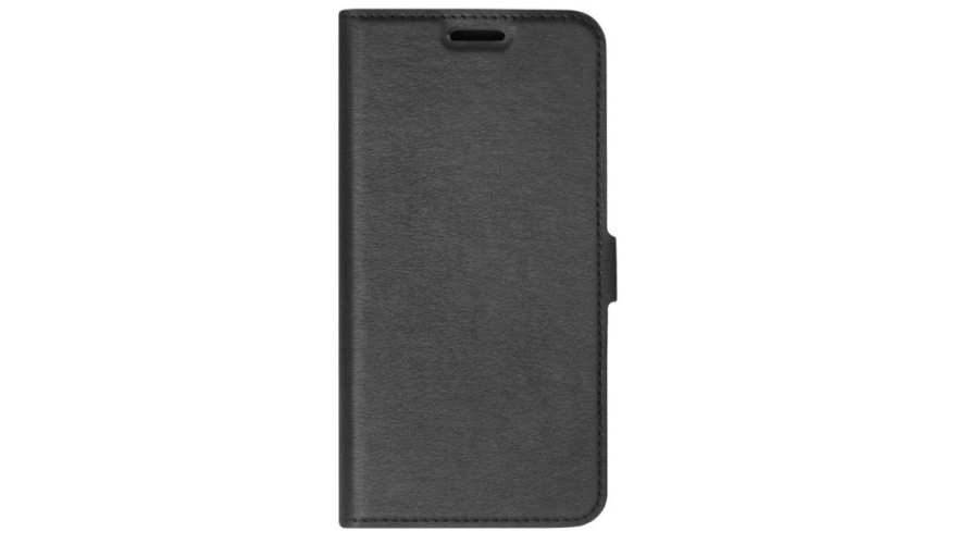 Чехол-книжка DF для Honor X7 Черный (боковая)