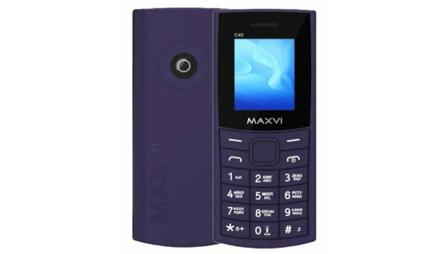 Мобильный телефон MAXVI C40 Purple (Фиолетовый)
