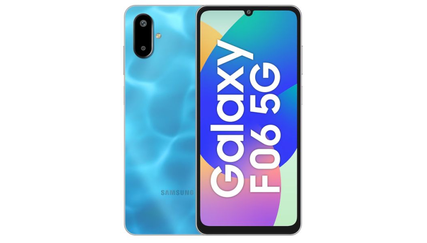 Смартфон Samsung Galaxy F06 5G 6/128GB SM-E066 Bahama Blue (Голубой)