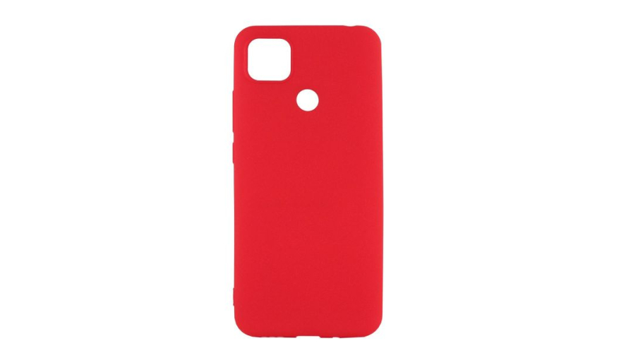 Чехол-накладка силикон для Xiaomi Redmi 9C Красная 