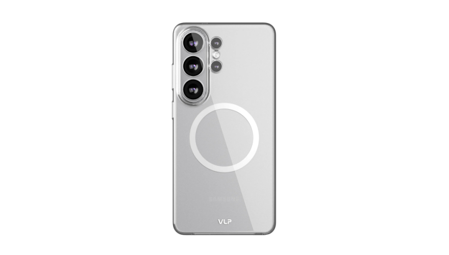 Чехол-накладка пластик VLP Puro Case with MagSafe для Samsung Galaxy S26 Clear (Прозрачный)