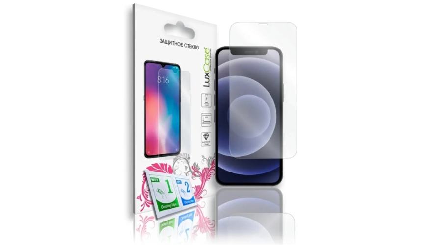 Защитное стекло LuxCase для смартфона Apple iPhone 14 Pro 