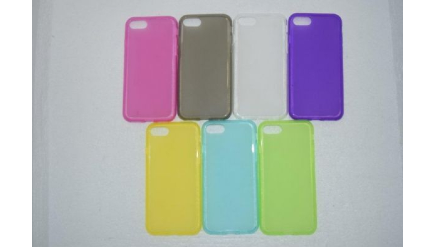 Чехол-накладка силикон Pudding для iPhone 7 Plus прозрачная матовая