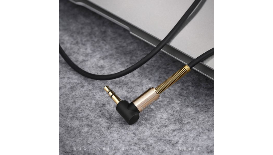 AUX кабель 3.5 мм 1m Hoco UPA02 Black