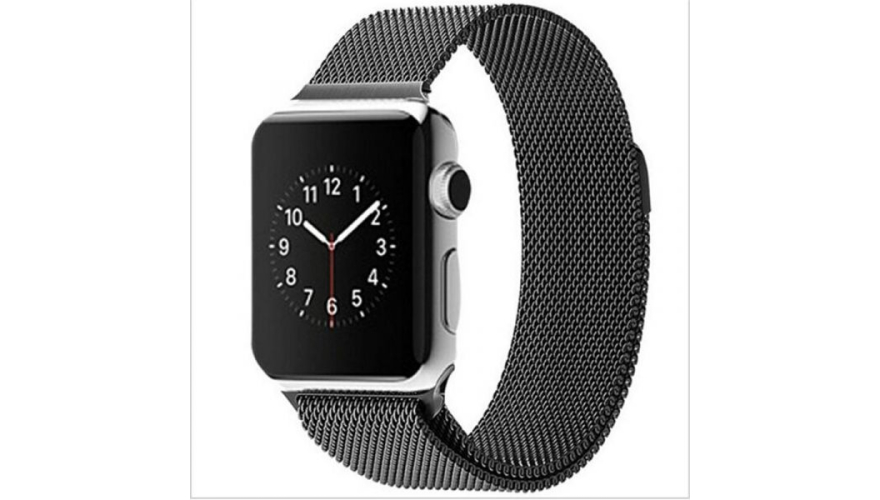 Ремешок для Apple Watch 38/40/41mm Milanese Loop Черный