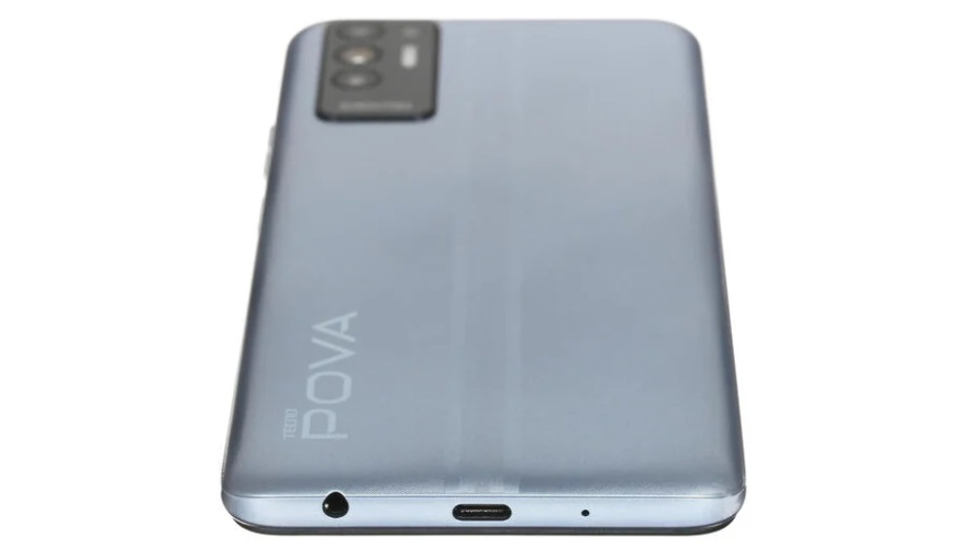Смартфон Tecno Pova 2 4/128GB Polar Silver