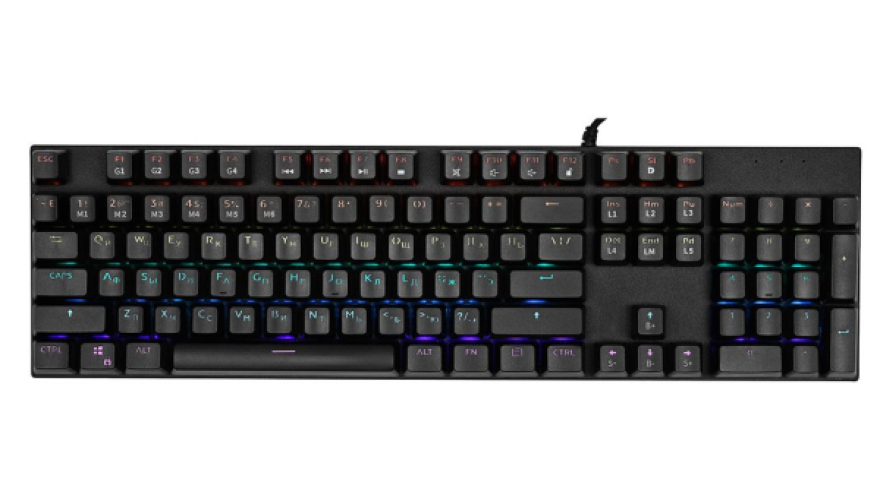 Проводная клавиатура TFN Saibot KX-15 Черный