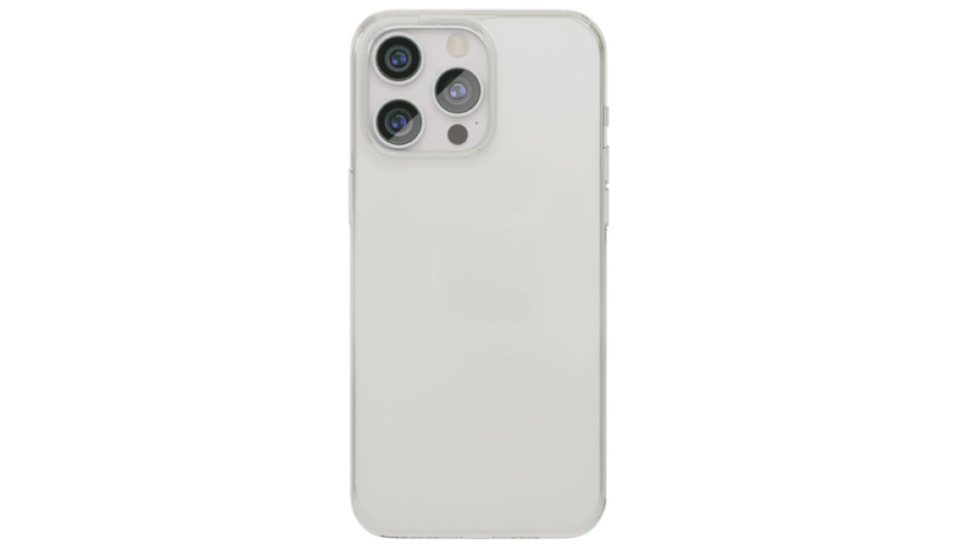 Чехол-накладка силикон Borasco для iPhone 16 Pro Прозрачная