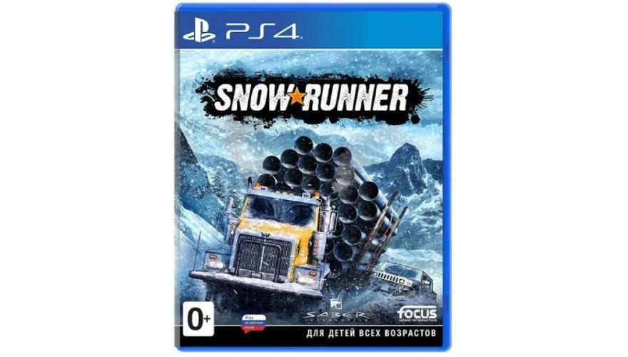Игра для PS4 SnowRunner (Русские субтитры)
