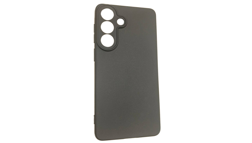 Чехол-накладка силикон Borasco для Samsung Galaxy S26+ Черный