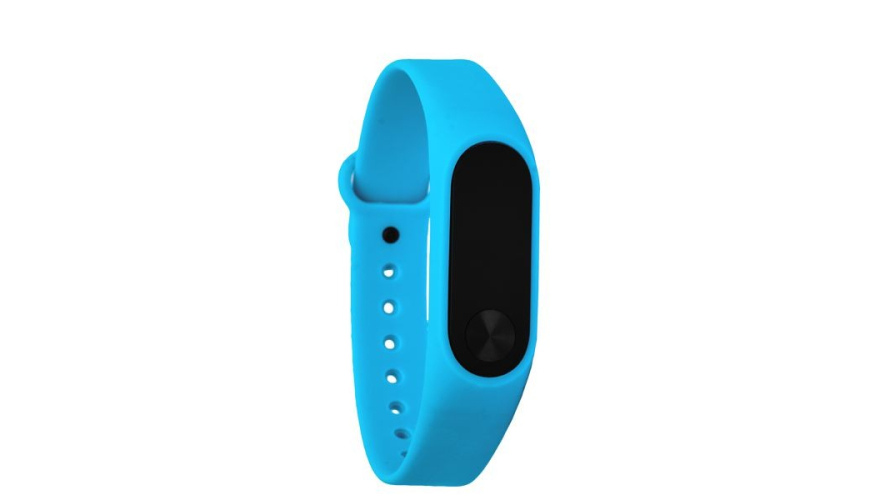 Сменный силиконовый ремешок RedLine для Xiaomi Mi Band 2 Blue