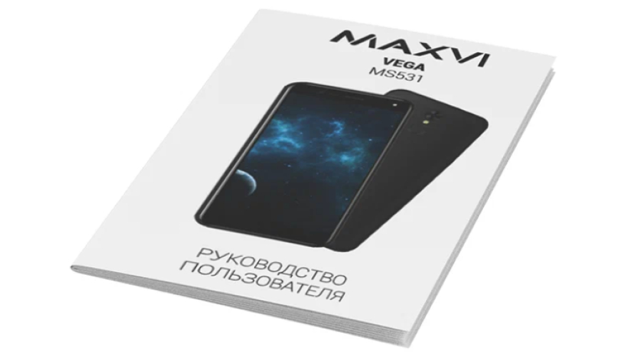 Смартфон MAXVI MS531 Vega 1/8GB, (Blue) Синий
