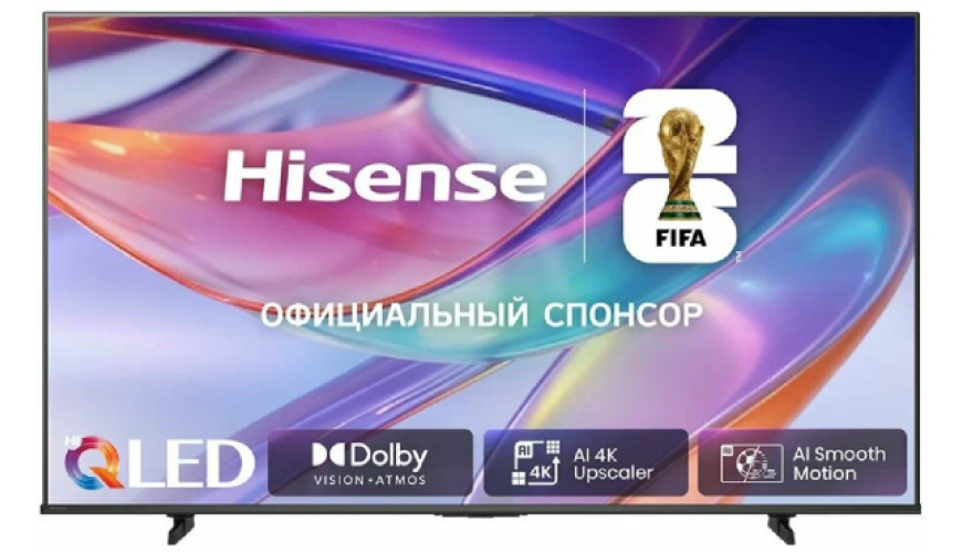 Телевизор Hisense 55E7S 55" (2026) Black (Черный)