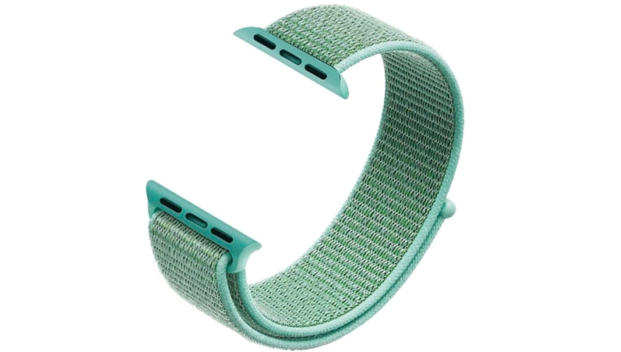Ремешок для Apple Watch 38/40/41mm Nylon Loop Зеленый