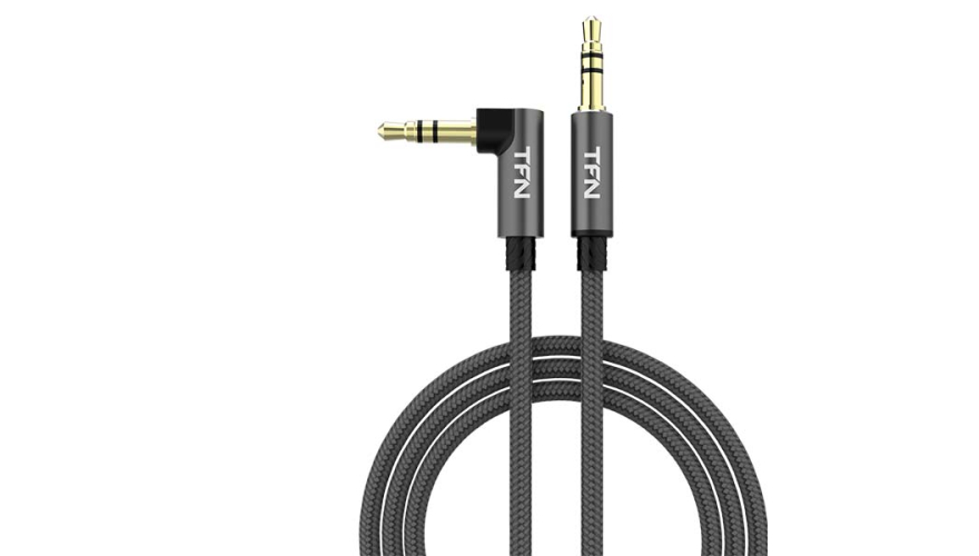 AUX-кабель TFN 3.5mm 1m L-type Grey (TFN-CAUXL1MGR)