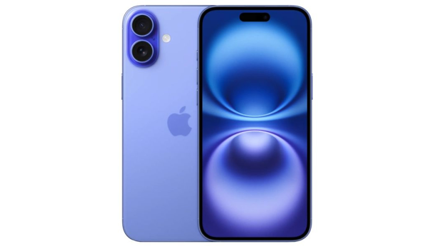 Смартфон Apple iPhone 16 Plus 256GB Ultramarine (Ультрамарин) SIM+eSIM