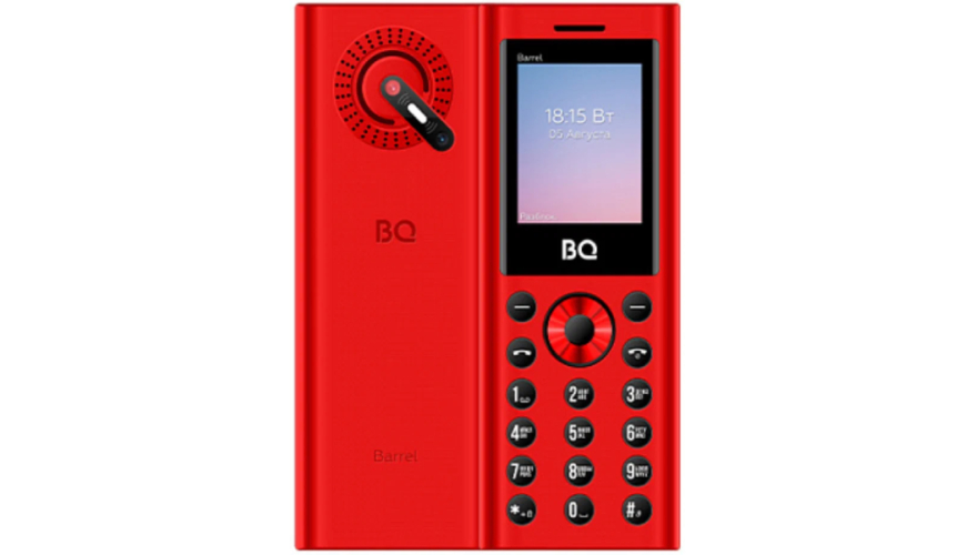 Мобильный телефон BQ 2832 Barrel XL Red Black (Красный-Черный)